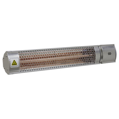 Sealey IWMH2000R High Efficiency Wall Mounting Infrared Short Wave Heater 2000W | 1000/2000W, 230V, Remote Control, Tip-Over Switch