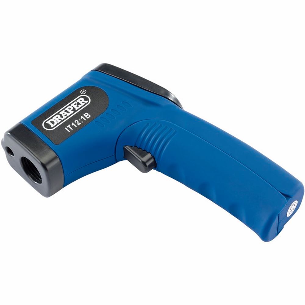 15101 Draper Infrared Thermometer IT12 1B Testers Professional Trade DIY Workshop Garage Use