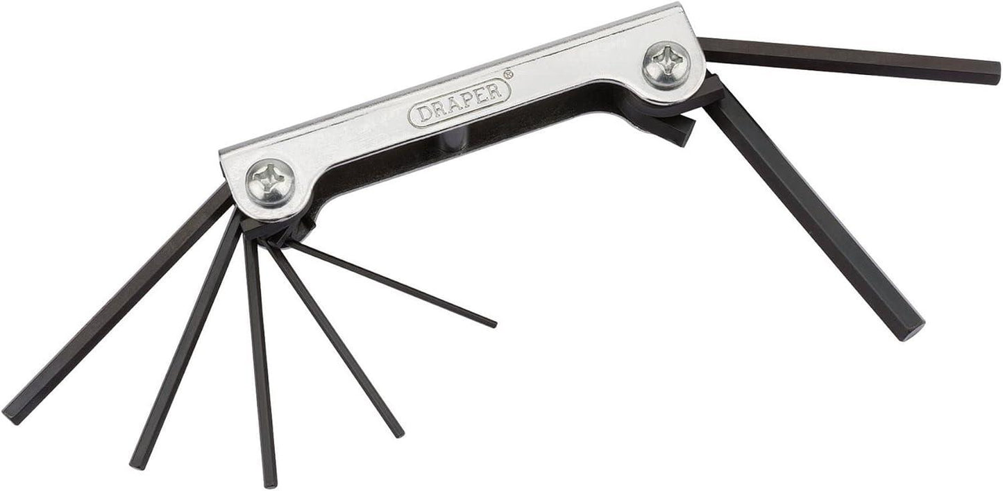 Draper MM HEX KEY SET POCKET TYPE 7PC 33827 Metric Hex. Pocket Key Set (7 Piece)