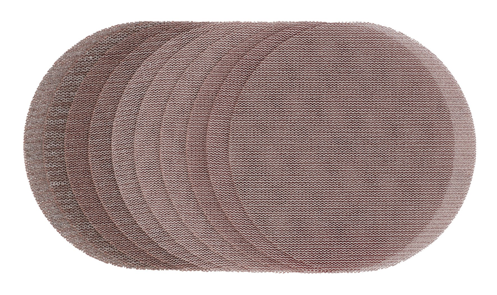 Draper 150MM MESH SANDING DISC ASSRT 62989 62989 Mesh Sanding Discs, 150mm (Pack of 10)
