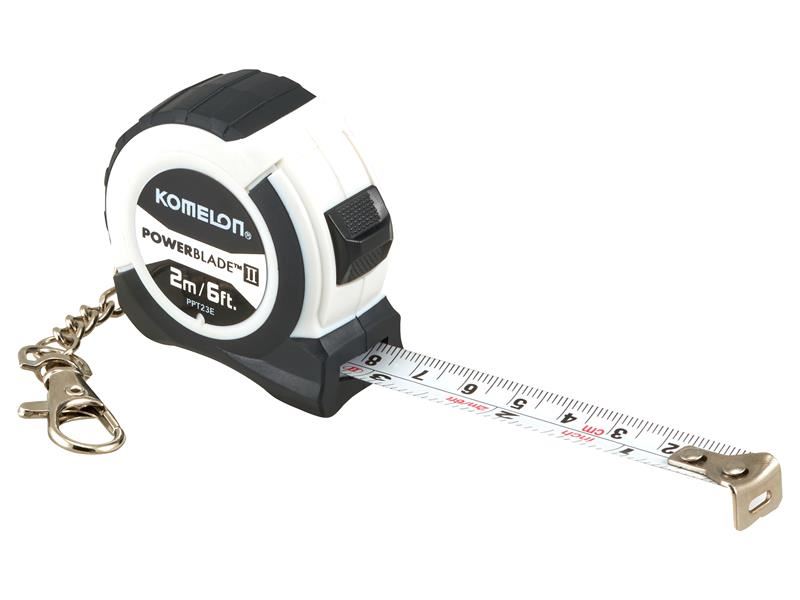 Komelon K87K PowerBlade� II Pocket Key Ring Tape 2m/6ft (Width 13mm)