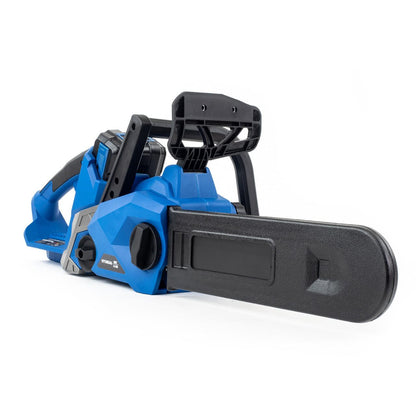 Hyundai HYC40LI Cordless Chainsaw 40V 2.5Ah 14in 35cm Bar 17m/s Battery & Charger Li-Ion Garden Saw Tree Log Cutting Garden Saw