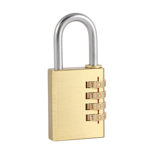 TIMCO Brass Combination Padlock 38mm Pack 1