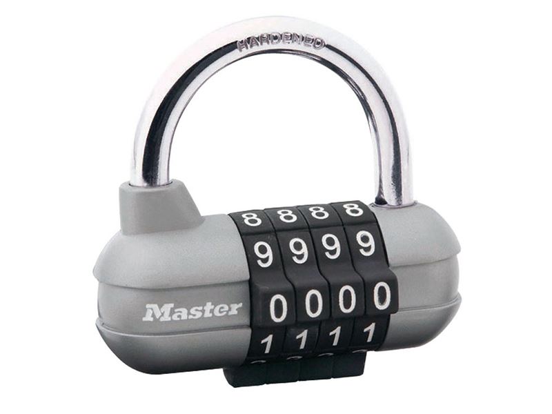 MasterLock 1520EURD Pro Sport 4-Digit Combination 64mm Padlock