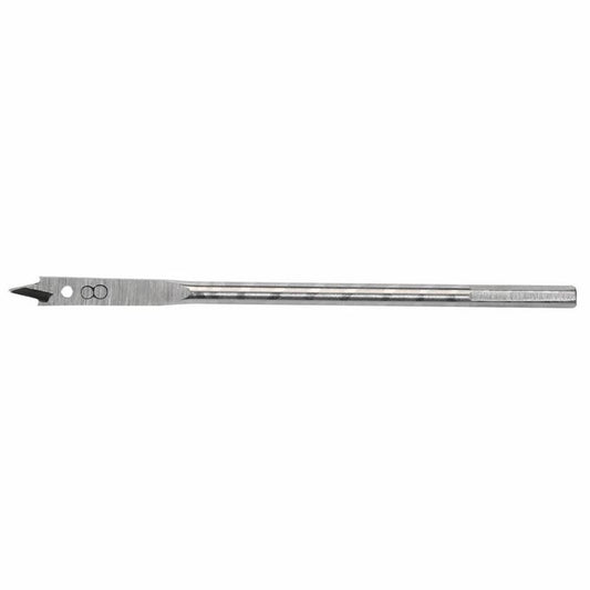 41477 Draper Flat Wood Drill Bit, 8 x 152mm FB100PB Flat Wood Bits Professional Trade DIY Workshop Garage Use