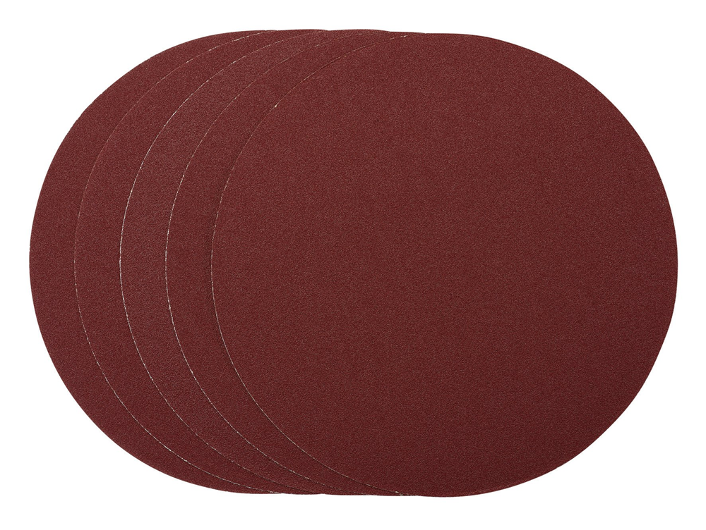 Draper 305MM PSA SANDING DISC 80G 63753 63753 Sanding Discs, 305mm, PSA (Pack of 5)