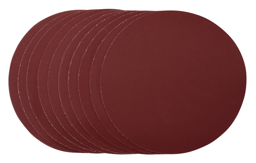 Draper 180MM SANDING DISC 400G 63797 63797 Sanding Discs, 180mm, Hook & Loop (Pack of 10)
