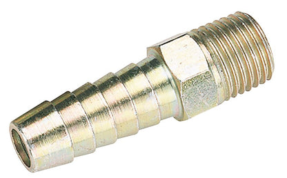 25801 Draper 1/4 BSP Taper 3/8 Bore PCL Male Screw Tailpiece (Sold Loose) A1217 BULK Air Fittings Professional Trade DIY Workshop Garage Use