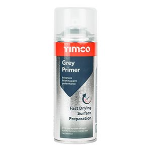 TIMCO Primer Grey Grey 380ml Pack 1.0