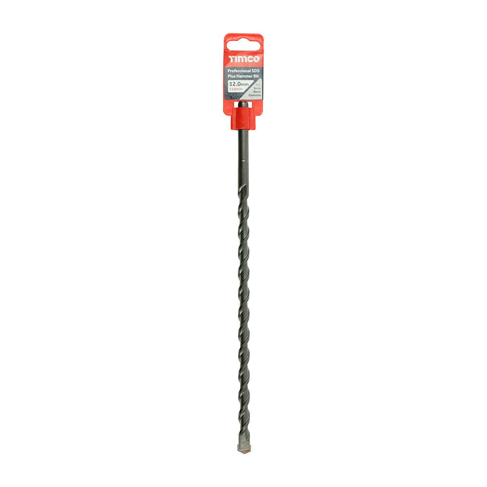 TIMCO Pro SDS Plus Hammer Bits (PGM) 12.0 x 310 Pack 1