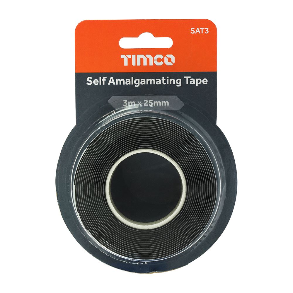 TIMCO Self Amalgamating Tape nan 3m x 25mm Pack 1.0