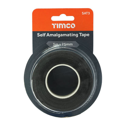 TIMCO Self Amalgamating Tape nan 3m x 25mm Pack 1.0
