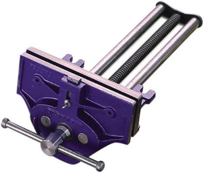 IRWIN Record T53ED Woodworking Vice 265mm (10.5in) – Quick Release Bench Vice with Adjustable Dog