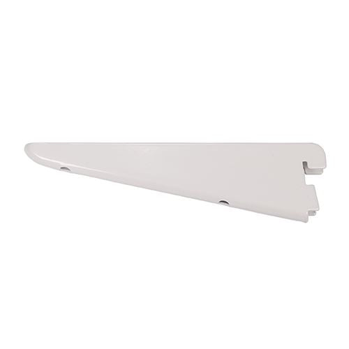 MOQ - TIMCO Twin Slot Shelf Bracket White 170mm White Pack 1