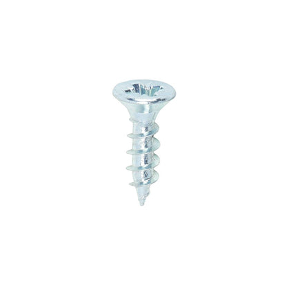 TIMCO Solo Woodscrew PZ2 CSK Zinc 4.0 x 15 Silver Pack 200