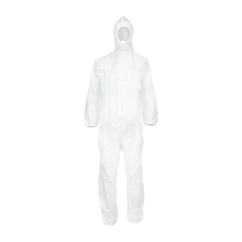 TIMCO Type 5/6 Coverall White Large Pack 1