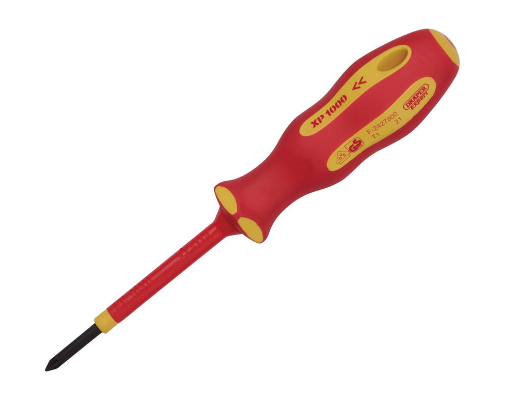 Draper XP1000 NO.0X60MM PZ S/D-VDE 64476 64476 VDE PZ TYPE Screwdriver