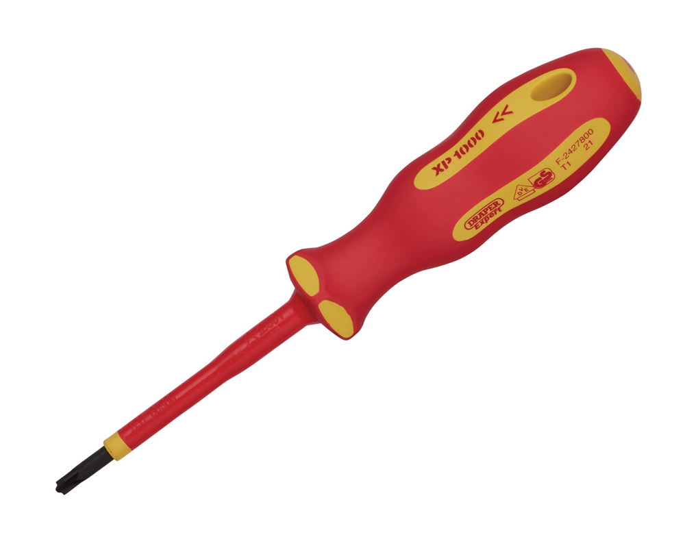 Draper XP1000 PZ/SL1X80MM.SD-VDE 64489 64489 VDE PZ/SL Screwdrivers