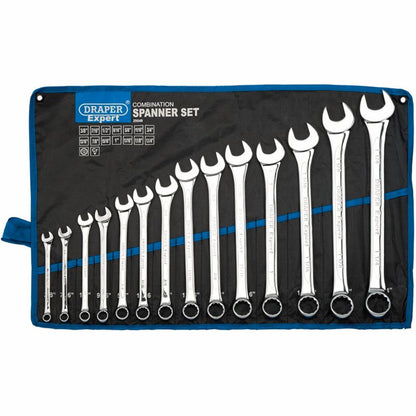 Draper 14PC COMBINATION SPANNER SETAF 29548 Draper Expert HI-TORQÂ® Imperial Combination Spanner Set (14 Piece)