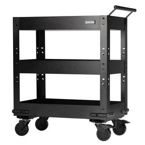 BUNKER  3 Tier Trolley with Pull Handle, 714mm