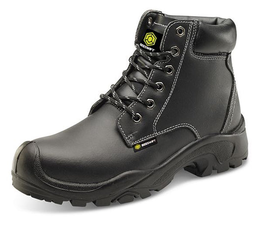 BEESWIFT 6 EYELET PUR BOOT S3 BLACK 09
