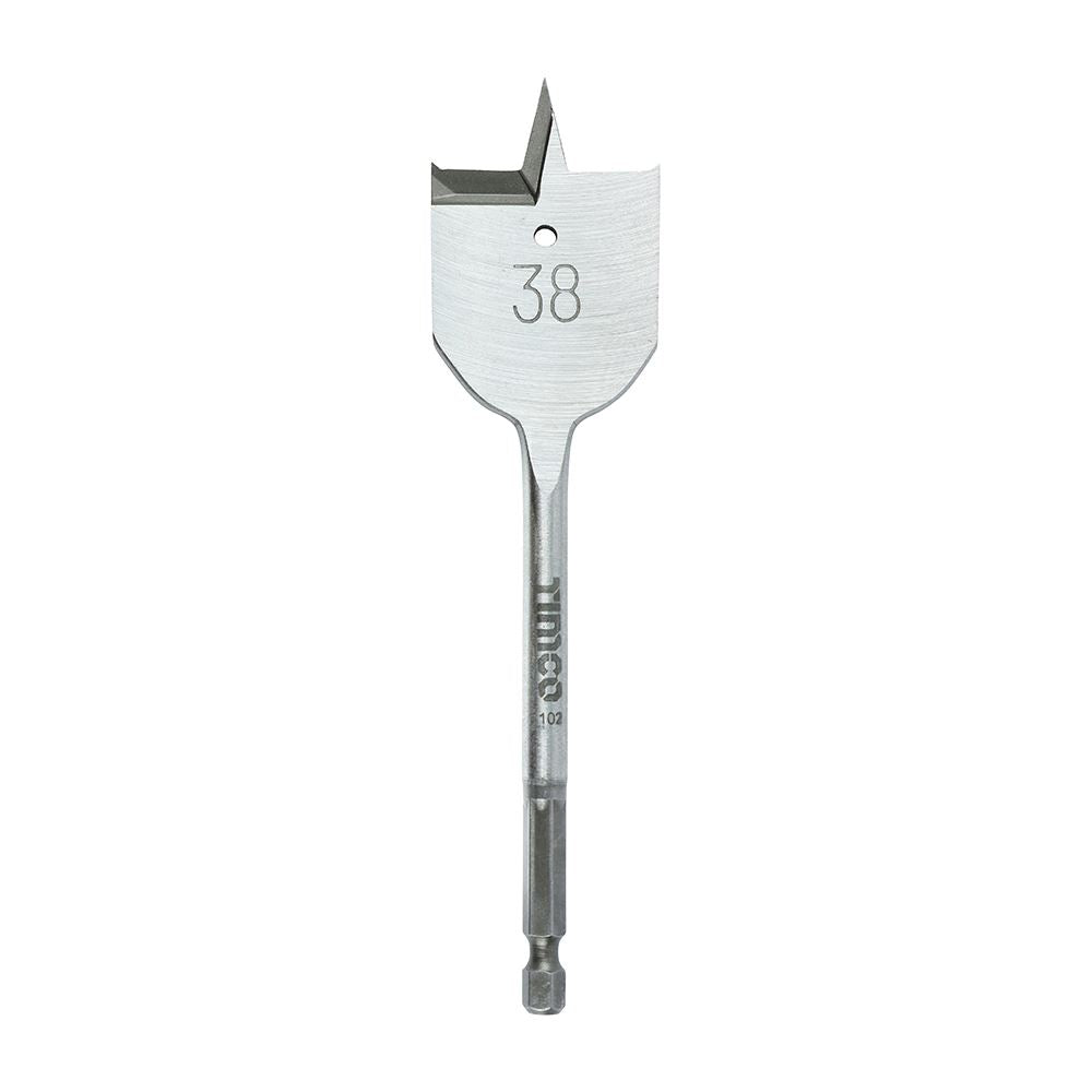 TIMCO Flat Wood Bit 38.0 x 152 Pack 1