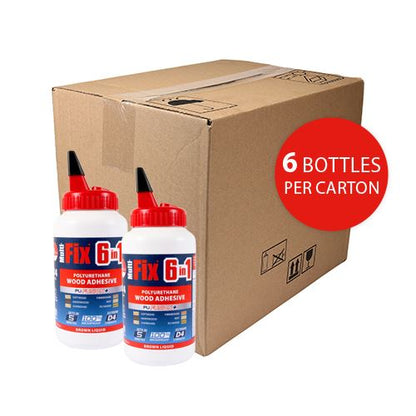 TIMCO PU Wood Adhesive 5 Min Liquid Brown 750g Pack 1.0