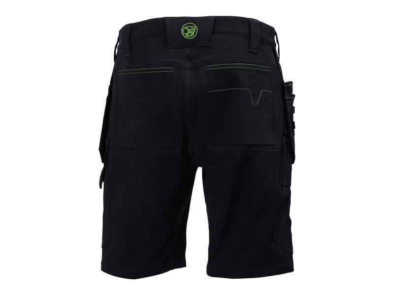 APA Whistler Black Stretch Holster Shorts Waist 34in