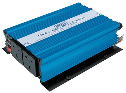 Draper DC AC INVERTER 1000W 23245 23245 12V DC-AC Inverter, 1000W