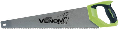 Draper VENOM 500MM 8PPI HP HAND SAW 82194 82194 First Fix Double Ground Handsaws