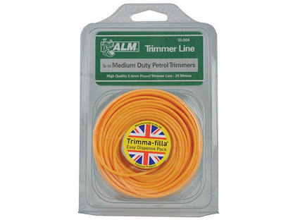 ALM SL004 SL004 Medium-Duty Petrol Trimmer Line 2.4mm x 20m