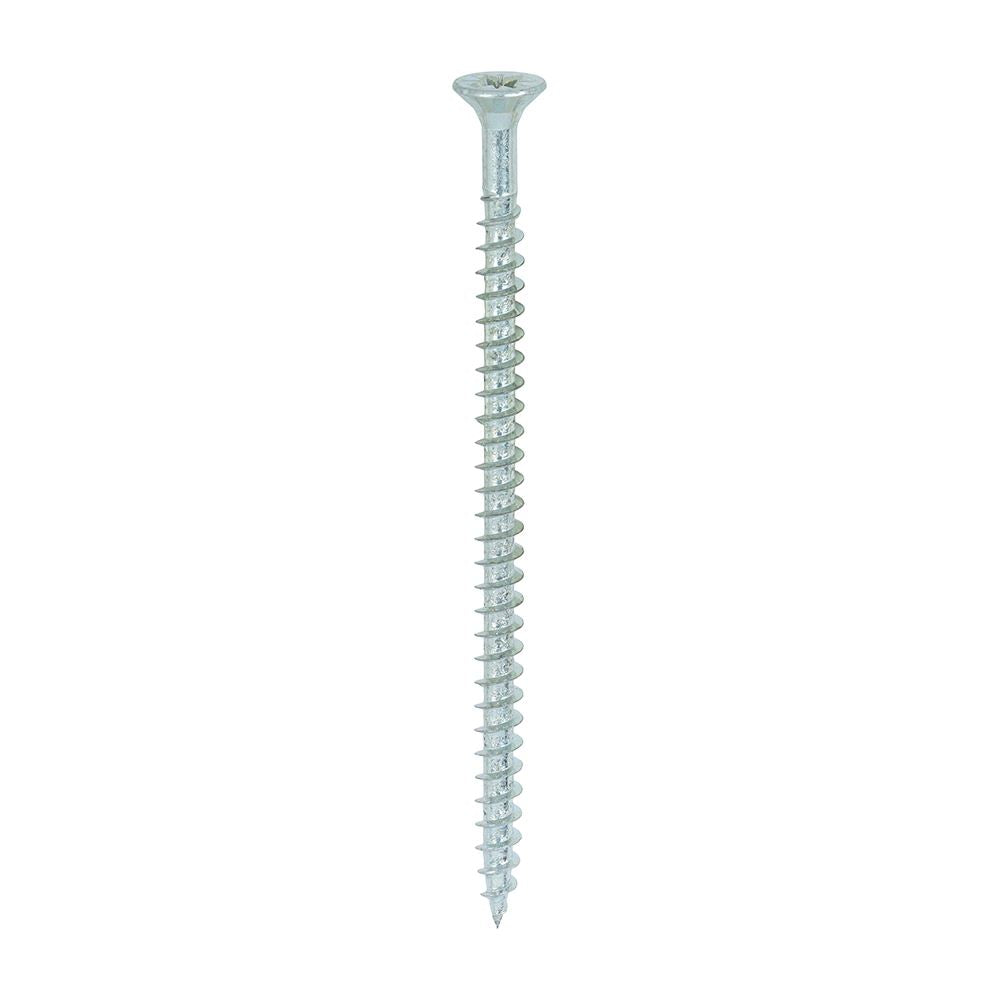 TIMCO Solo Woodscrew PZ2 CSK Zinc 4.5 x 80 Silver Pack 200