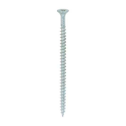TIMCO Solo Woodscrew PZ2 CSK Zinc 4.5 x 80 Silver Pack 200