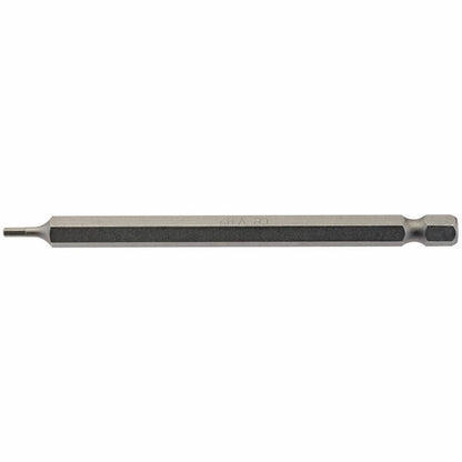 Draper 100MM 2.0MM HEX S/D.BIT 64370 1/4" hex. Hexagonal E Shank Insert Bits