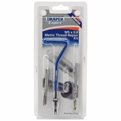 Draper M5X0.8 THREAD REPAIR KIT 21714 Metric Thread Repair Kits