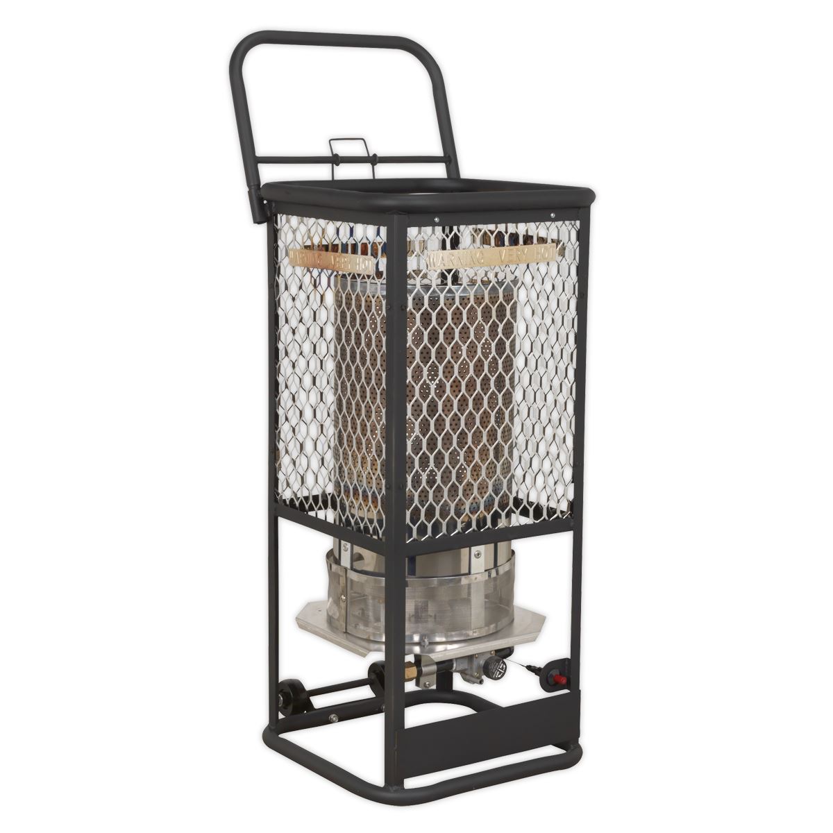 Sealey LPH125 Space Warmer Industrial Propane Heater 125,000Btu/hr | 125,000Btu/hr(36.6kW) | 125,000Btu/hr(36.6kW) (Propane).