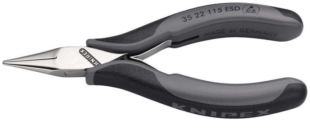 37067 Draper ESD SNIPE NOSE PLIER 115MM 35 22 115 ESDSB Pliers Knipex Professional Trade DIY Workshop Garage Use