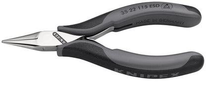37067 Draper ESD SNIPE NOSE PLIER 115MM 35 22 115 ESDSB Pliers Knipex Professional Trade DIY Workshop Garage Use