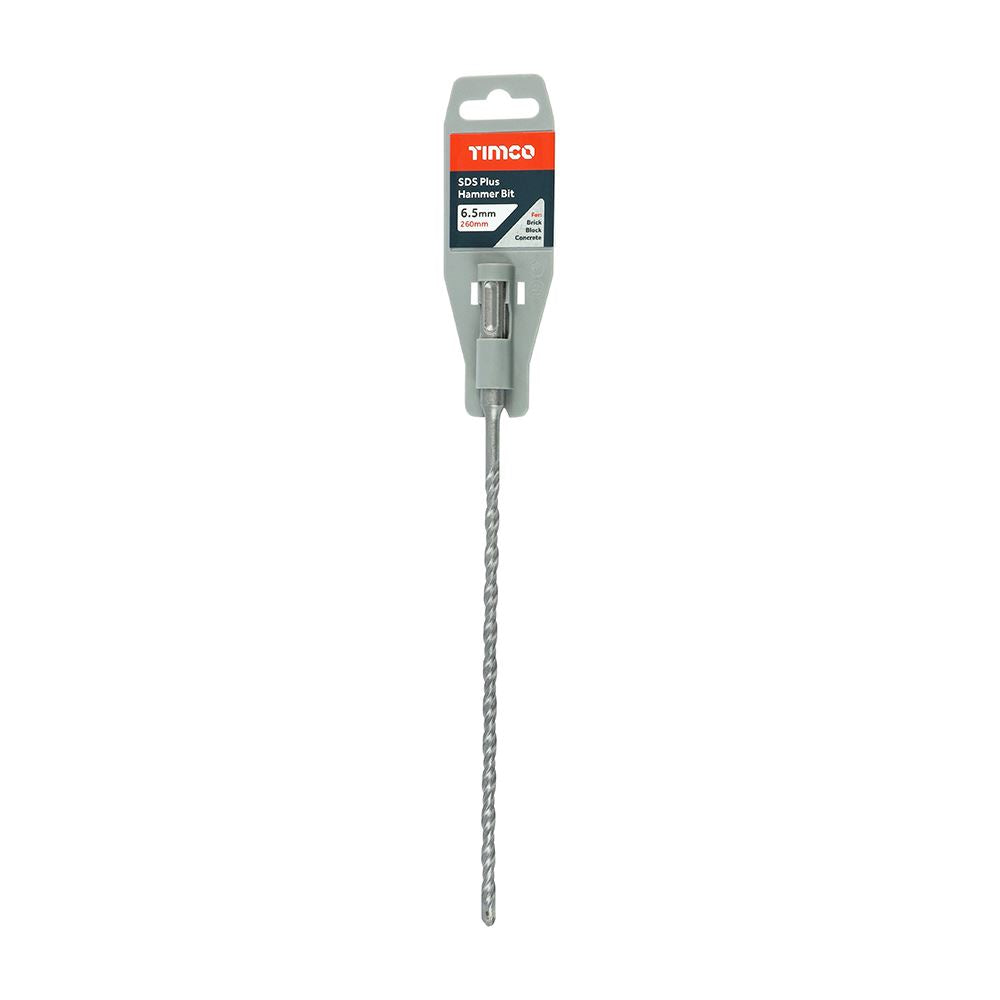 TIMCO SDS Plus Hammer Bit 6.5 x 260 Pack 1