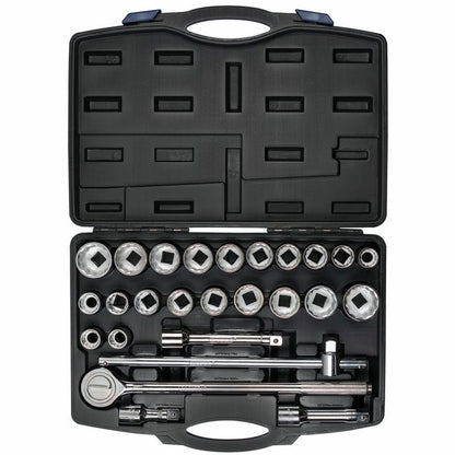 Draper 3/4DR 26PCE SOCKET SET 48329 3/4" Sq. Dr. Combined MM/AF Socket Set (26 Piece)