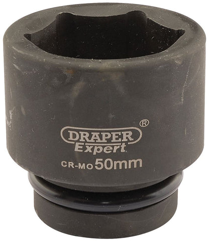 Draper 50MM IMPACT SOCKET 1DR 05125 HI-TORQÂ® Metric Impact Sockets, 1" Sq. Dr.