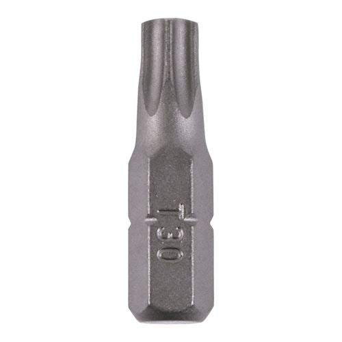 TIMCO TX Drive Driver Bit - S2 Grey TX30 x 25 Grey Pack 100