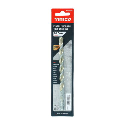 TIMCO TCT Multi-purpose Drill Bit 10.0 x 150 Pack 1