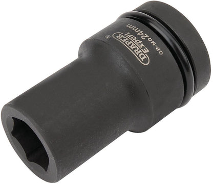 Draper 24MM IMP.DEEP SCKET 1DR 05139 HI-TORQÂ® Metric Deep Impact Sockets, 1" Sq. Dr.