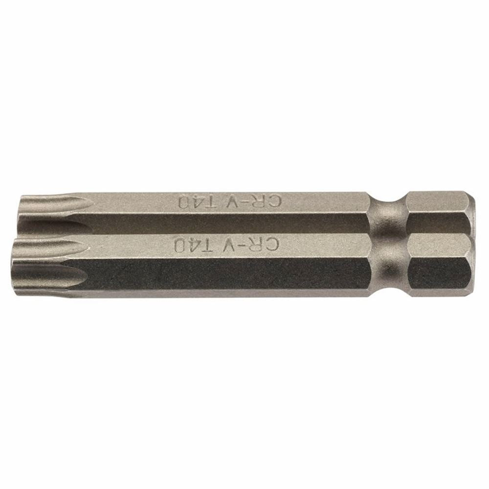 Draper 2PC 50MM T40 S/D BIT 66624 1/4" hex. Draper TX-STARÂ® E Shank Insert Bits