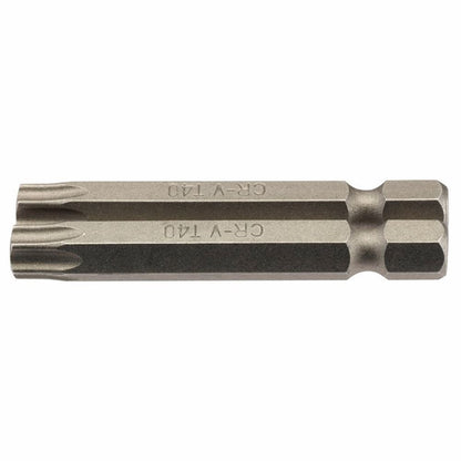Draper 2PC 50MM T40 S/D BIT 66624 1/4" hex. Draper TX-STARÂ® E Shank Insert Bits