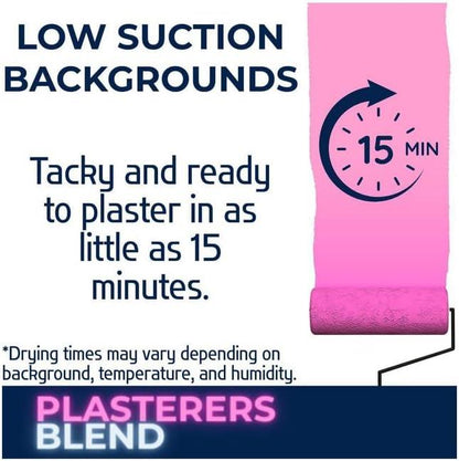 Timco Plasterers Blend SBR Primer Pink 5 Litre Bonding Agent Primer and Sealer for Plastering Rendering Screeding Concrete and Masonry Surfaces