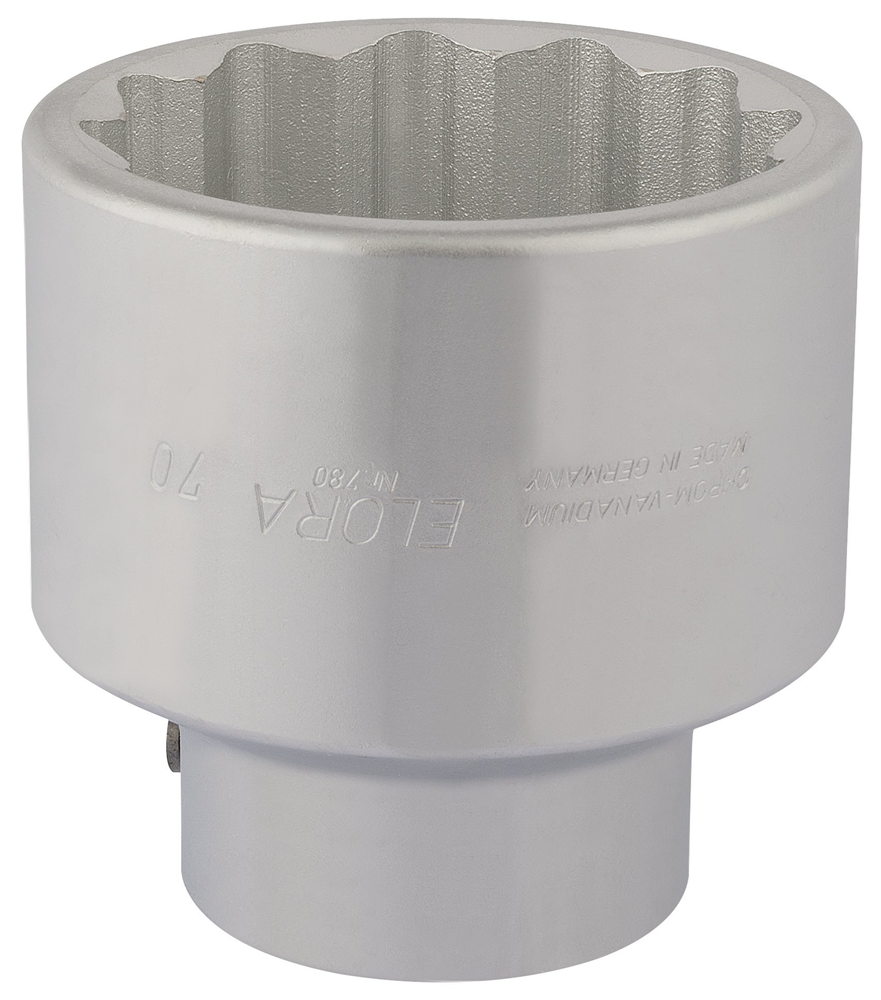 Draper 70MM BI-HEX SOCKET 1DRIVE 67426 1" Sq. Dr. Metric Bi-Hexagon Sockets