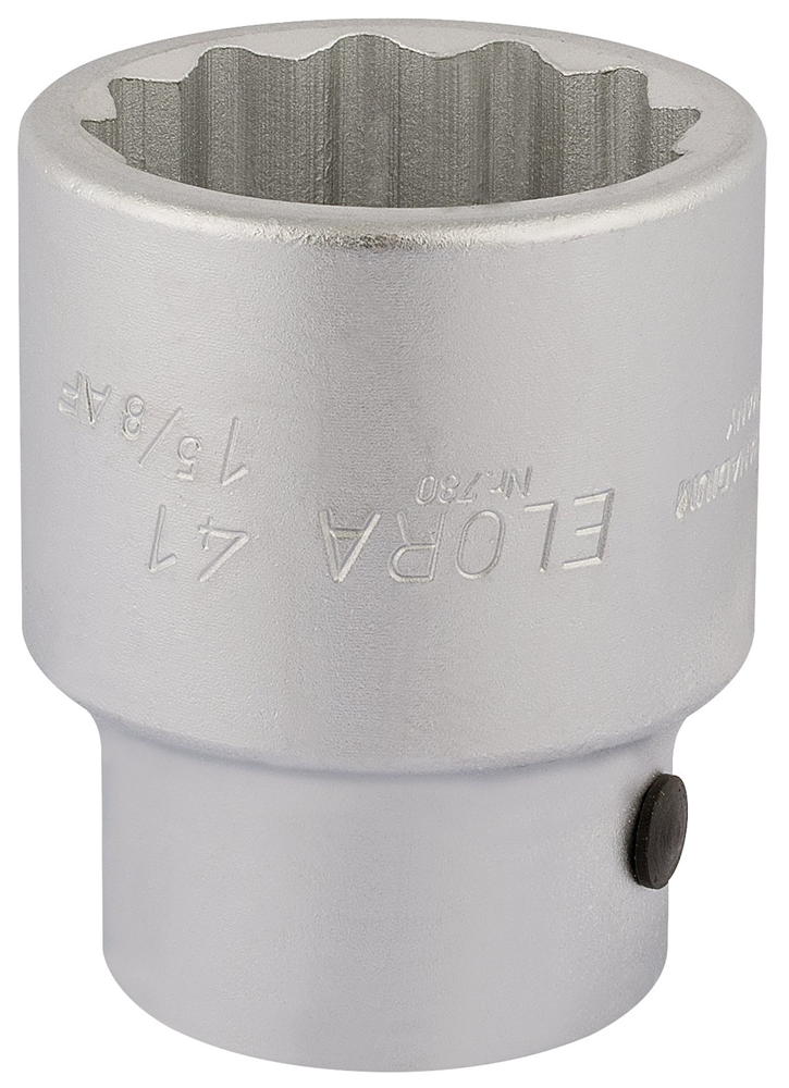 Draper 41MM BI-HEX SOCKET 1DRIVE 67484 1" Sq. Dr. Metric Bi-Hexagon Sockets