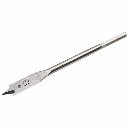 41505 Draper Flat Wood Drill Bit, 13 x 152mm FB100PB Flat Wood Bits Professional Trade DIY Workshop Garage Use